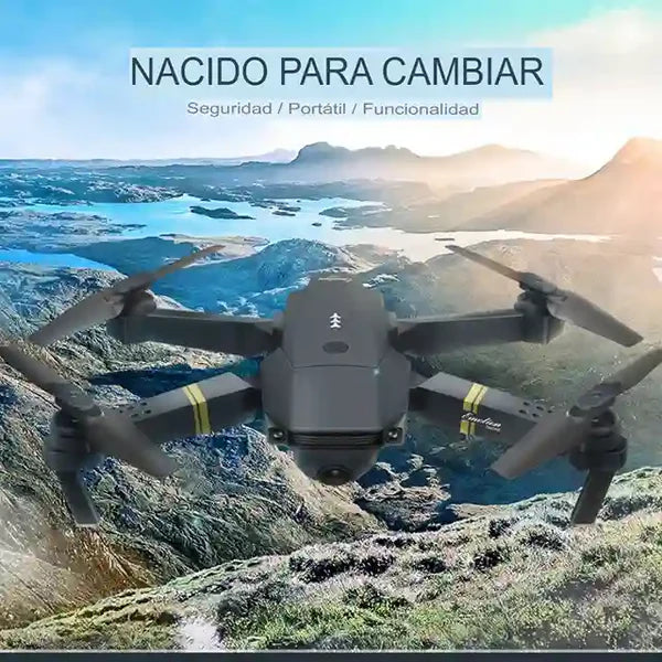 SkyPro™ DRONE PROFESIONAL CON DOBLE CAMARA 4K FULL HD